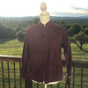 Burgundy LL Bean jacket size S